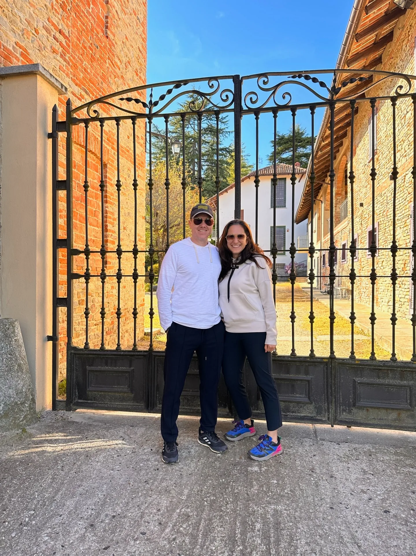 Natalie and Chris Nagele at Borgo Castellengo